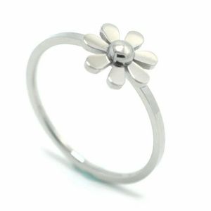 NWOT Daisy Titanium Steel Ring Size 8